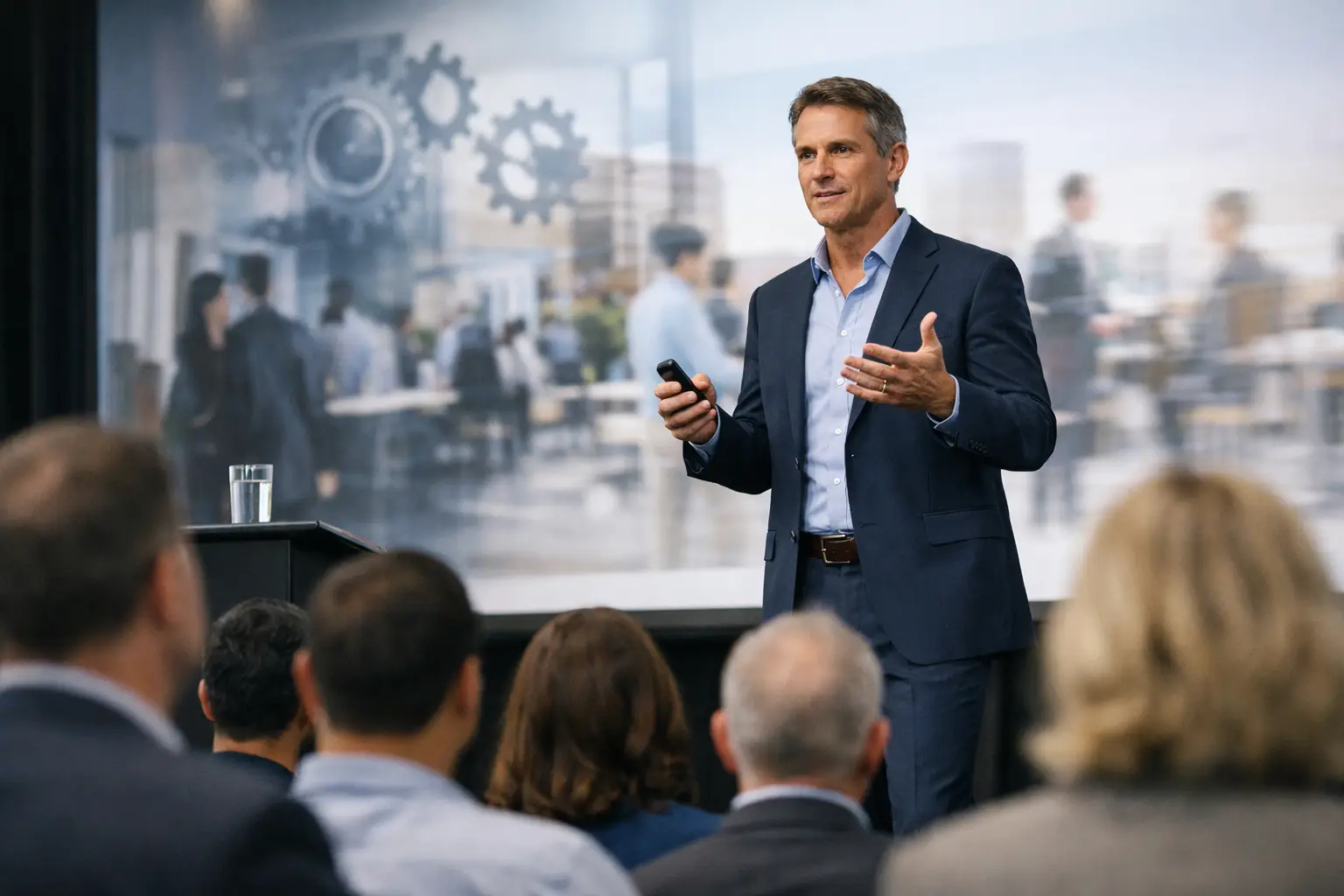 Keynote Speaker on Organizational Change